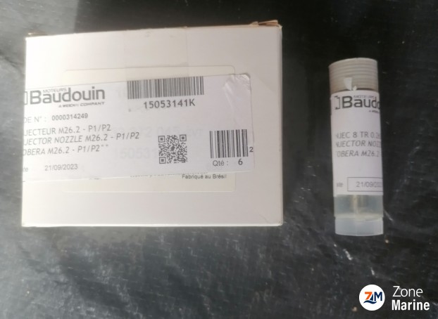 Injecteur Baudouin 6M26 