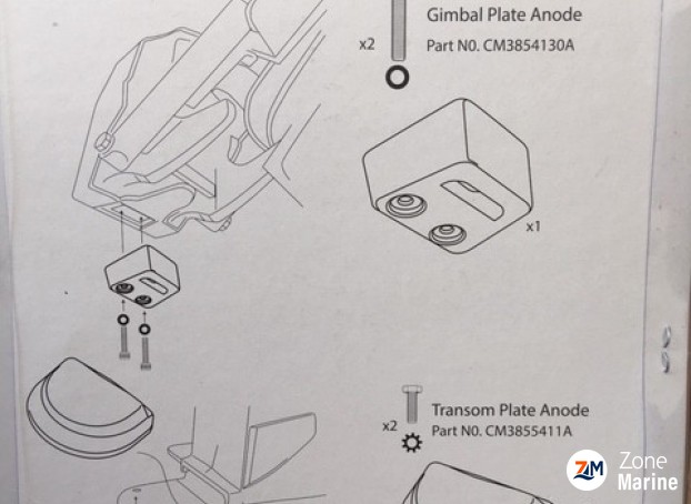 kit anode pour volvo