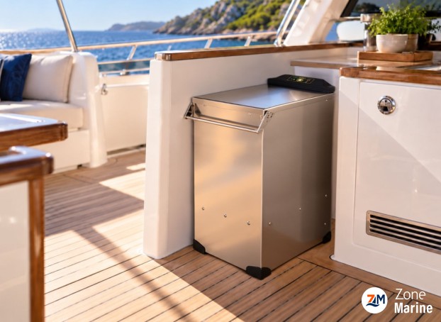 Obelis trash compactor marine