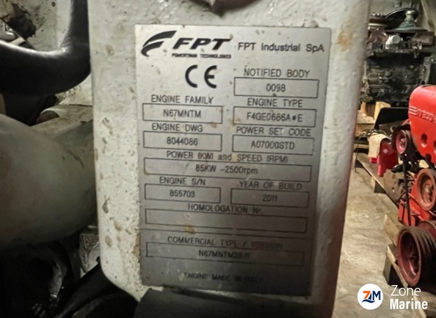 Moteur Iveco 230cv N67MNTM28.11