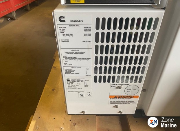 Groupe electrogène marin ONAN MDKDR 17,5 KVA 