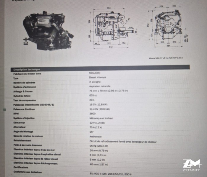 Groupe électrogène solé diesel wini17 11.8kwa