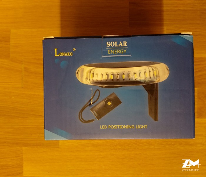 Feu Led Navigation Solaire 360° Multifonction avec Télécommande