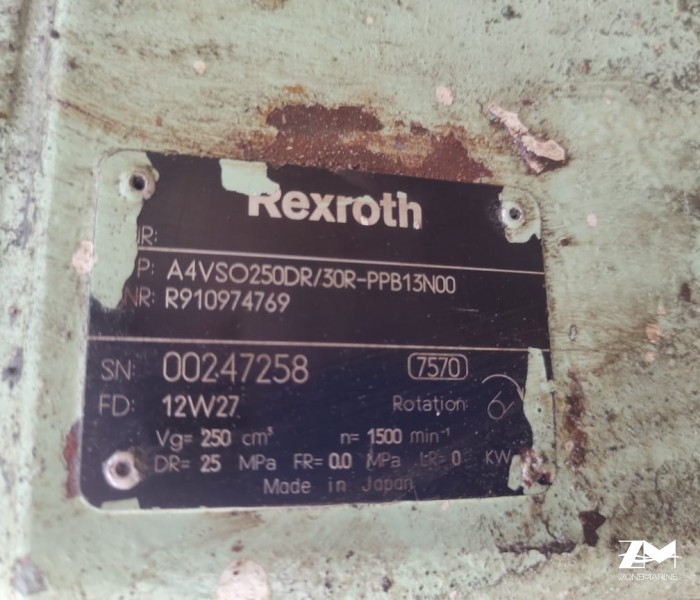 BOSCH REXROTH A4VSO250DR/30R-PPB13N00 HYDRAULIC PUMP in Stock for Sale