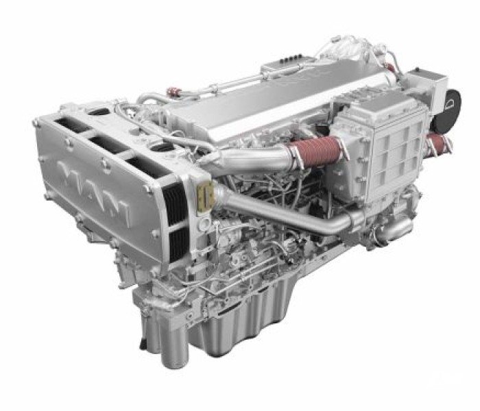 D2676LE425 650hp@2100rpm medium duty marine engines