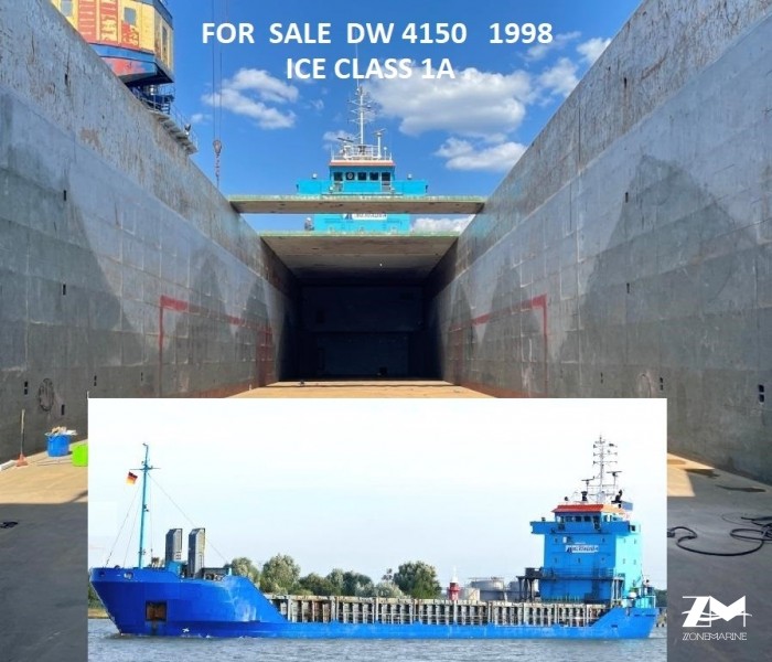 Exclusively for sale: - MPP ship DW 4150, BLT 1998 Nth, ICE CLASS 1A