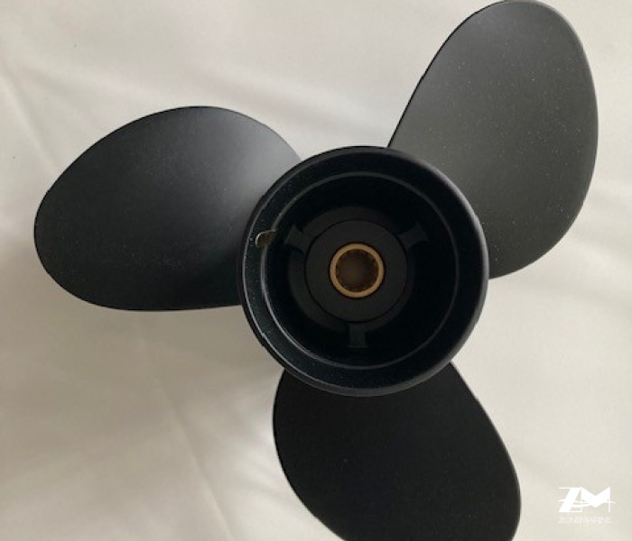 HELICE ALU AMITA 3P 9 1/4 x 9 RH. EVINDUDE/JOHNSON 9.9/15 CV