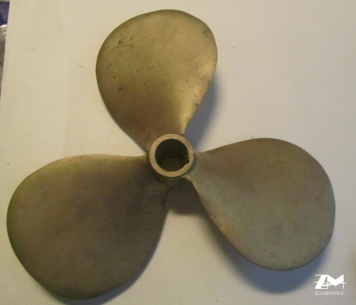 hélice  tripales  bronze
