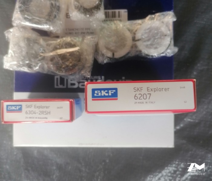 Kit pochette joint pompe à eau 6M26 15539220G