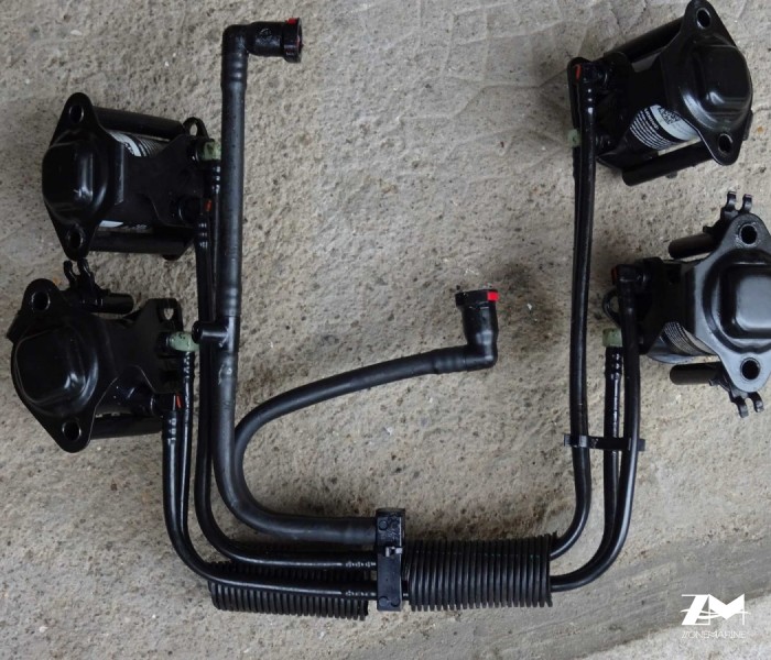 Lot de 4 injecteurs pour moteur 