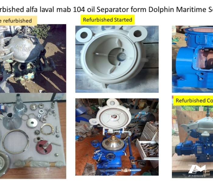 alfa laval MAB 104 & MAB 103 oil separator 