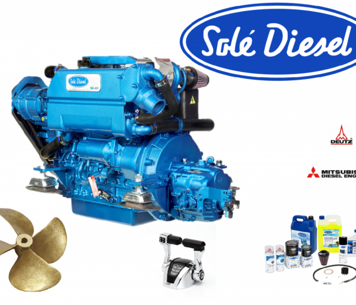 MOTEURS SOLE DIESEL de 16 à 60 cheveaux