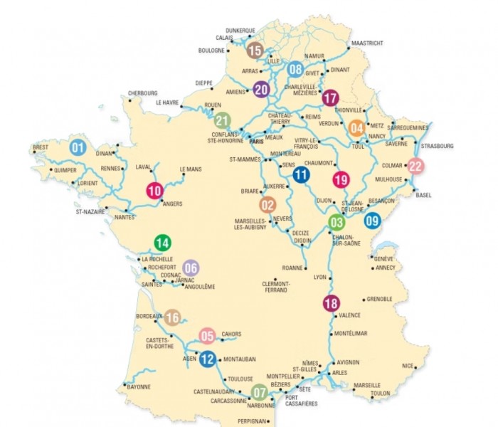 Navigation fluviale : Guides Editions du Breil disponibles 