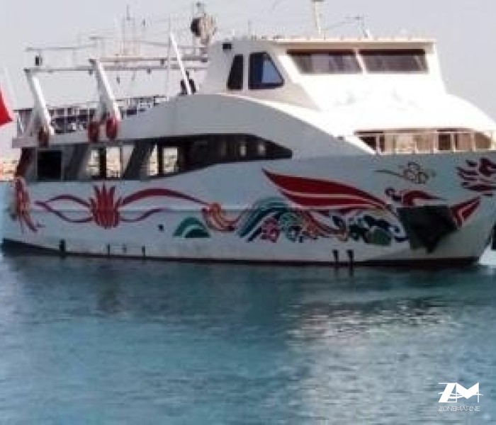 NEW PRICE pour vente rapide... Bateau excursion passagers restaurant 30 m 2011 tout équipé 140 pax