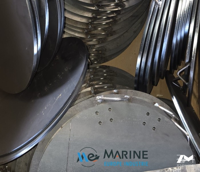 Plaque métal casier à bulot