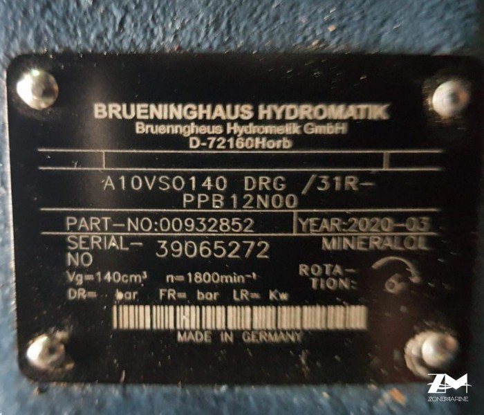 BRUENINGHAUS A10VS0140 HYDRAULIC MOTOR in Stock for Sale