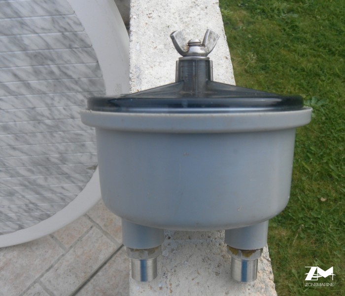 filtre d'admission eau de mer ou eau douce vetus type 150