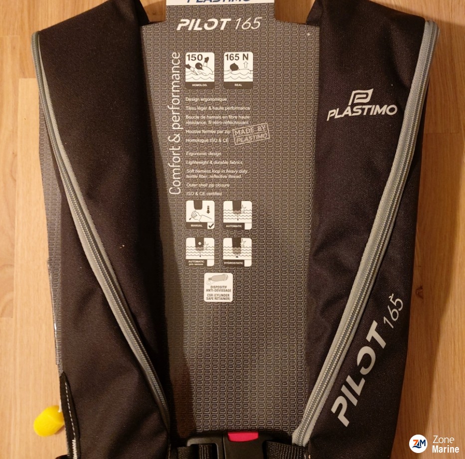 Universal life jacket 165 N manual without harness