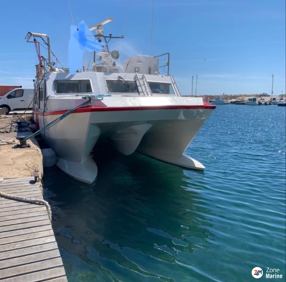 Catamaran de peche pme / sans aep