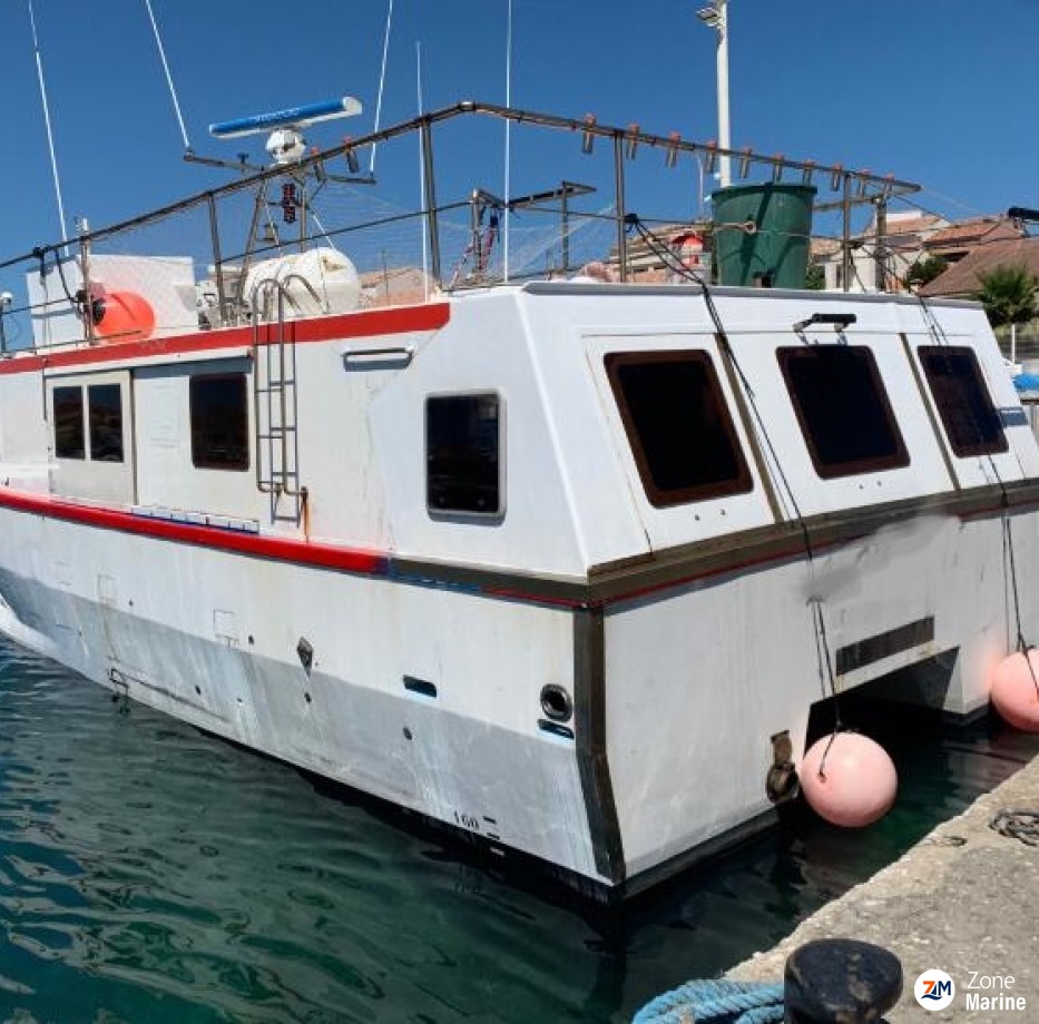 Catamaran de peche pme / sans aep