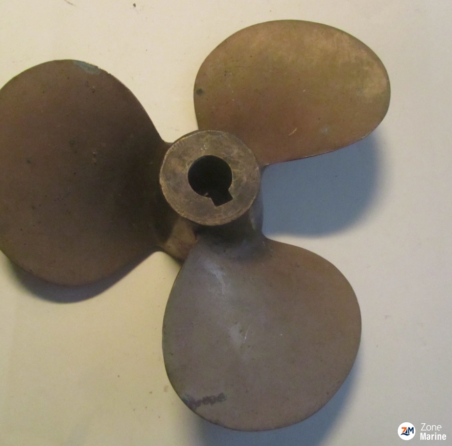 hélice  tripales  bronze