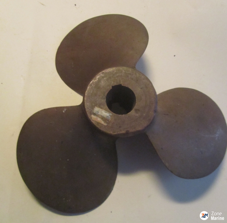 hélice  tripales  bronze