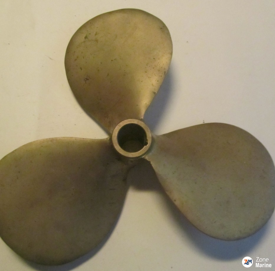 hélice  tripales  bronze