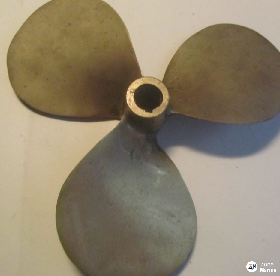 hélice  tripales  bronze