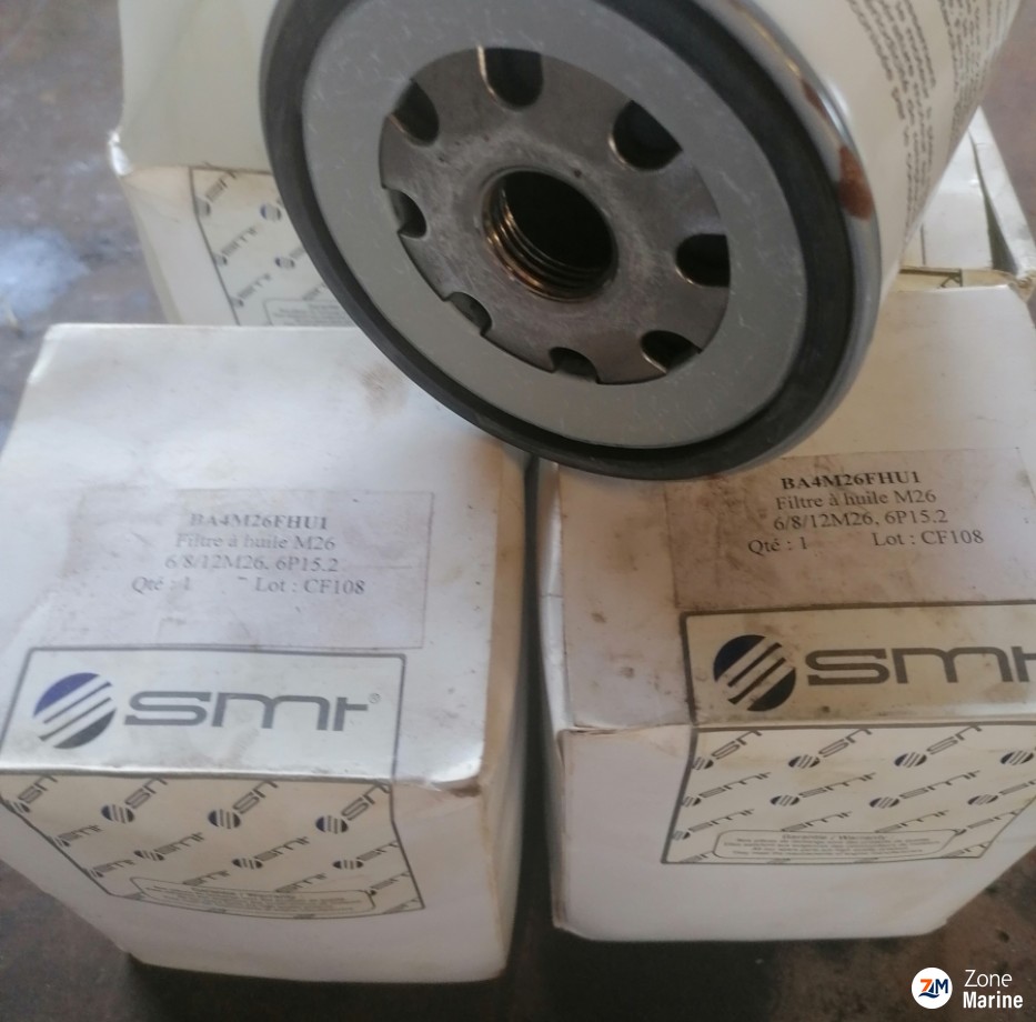 Filtre adaptable Baudouin 6M26 8M26 12M26