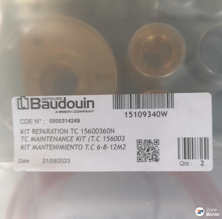 Kit réparation turbo 6M26 