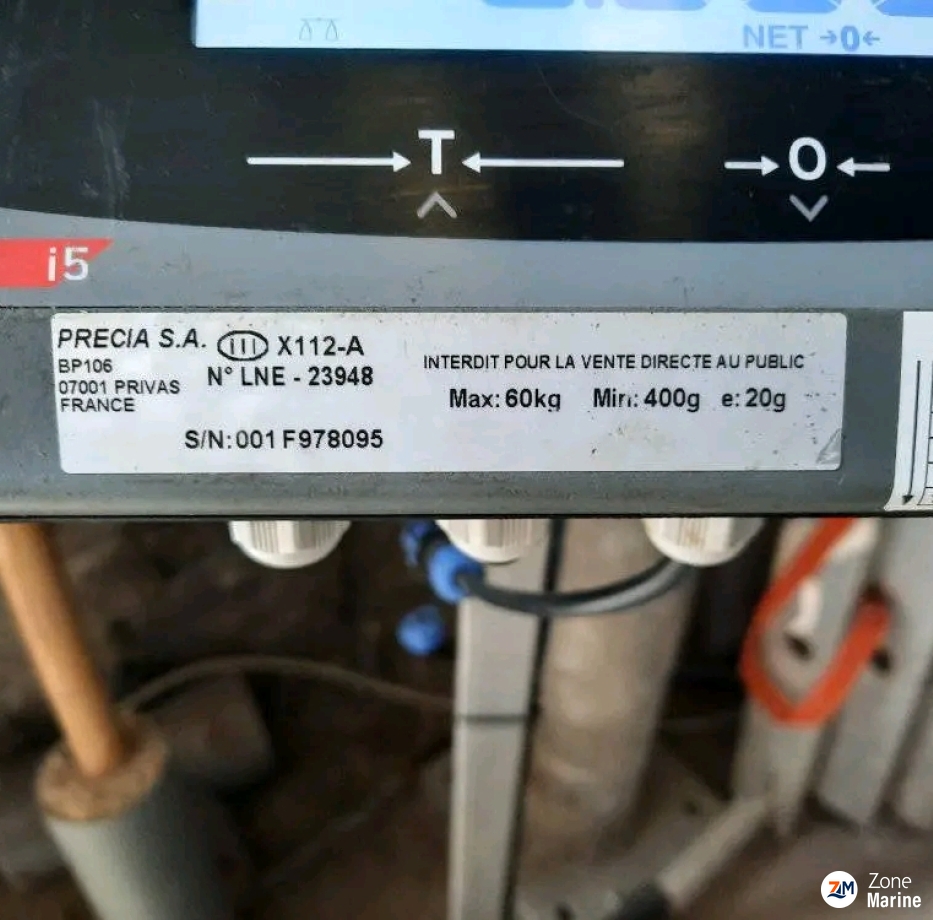 Balance de quai 220v 