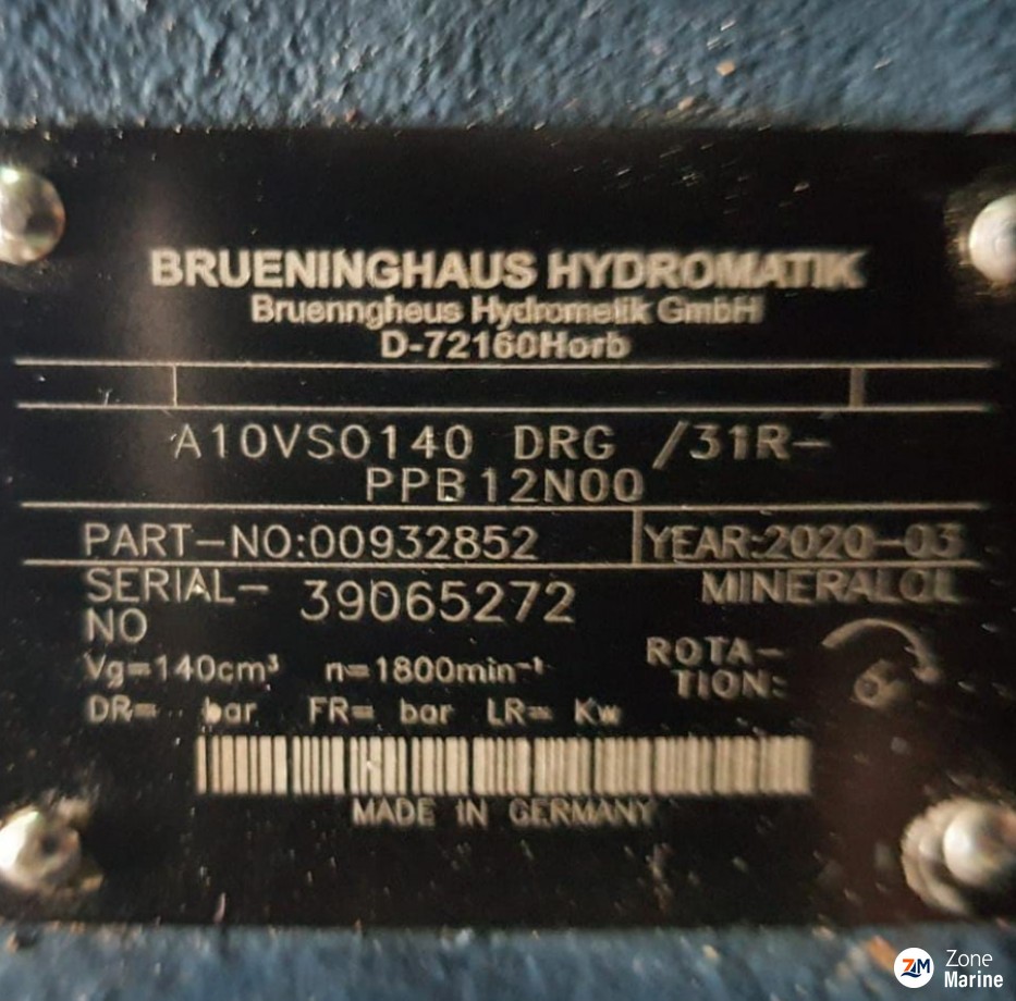 BRUENINGHAUS A10VS0140 HYDRAULIC MOTOR in Stock for Sale