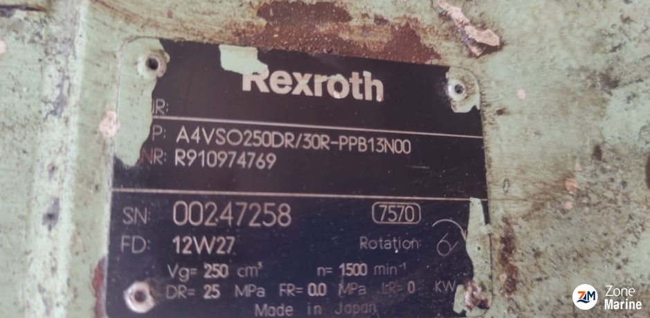BOSCH REXROTH A4VSO250DR/30R-PPB13N00 HYDRAULIC PUMP in Stock for Sale