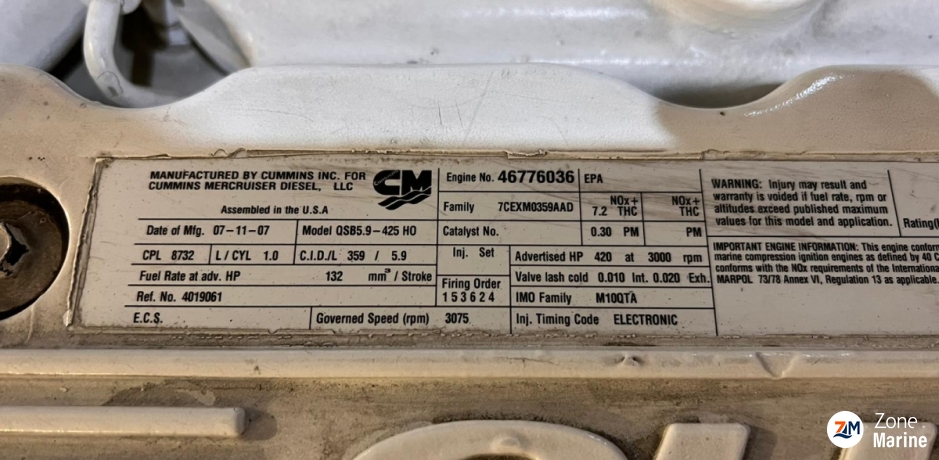 Cummins QSB5.9-425HO