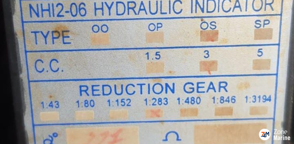 NAVALIMPIANTI NH12-06 HYDRAULIC INDICATOR in Stock for Sale